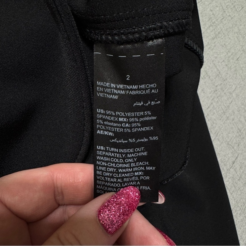 White House Black Market The Essential Blazer Jacket Black Size 2 - Picture 14 of 14